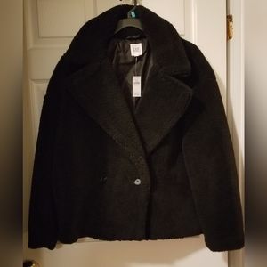 Relaxed Sherpa Moto Jacket